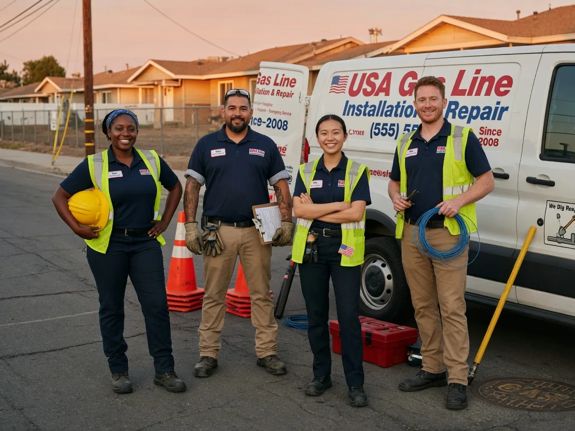 Gas Line Installation company in Dakota City, IA